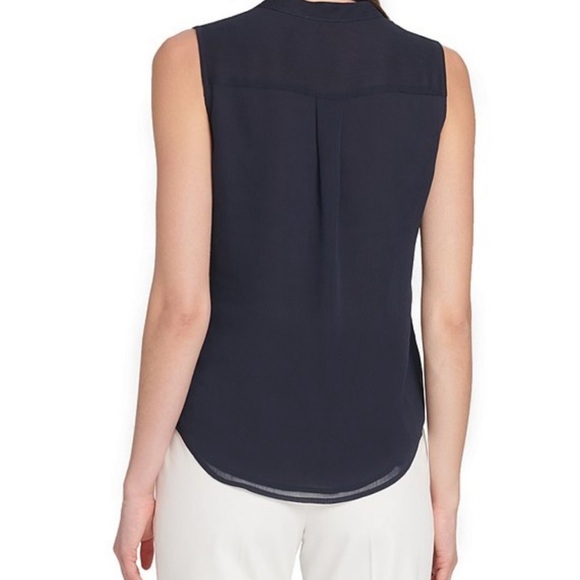 NWT Tommy Hilfiger Flounce Blouse Top M - Picture 4 of 4